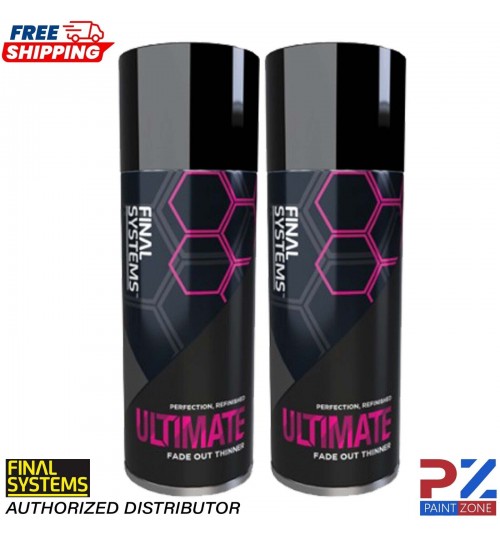 2 x FINAL SYSTEMS ULTIMATE FADE OUT THINNER - 400ml
